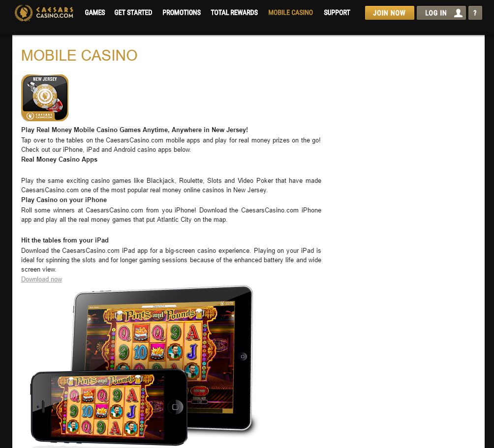 Caesars Casino Review Taking Real Bets From The State Of New Jersey Casinomeister